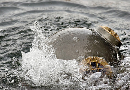 photograph: vintage divin helmet